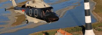 AS350 en vol
