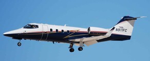 LEARJET 55 استئجار طائرة خاصة 