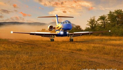Pilatus تدخل سوق طائرات رجال الأعمال الخفيفة بطائرة Pilatus PC-24