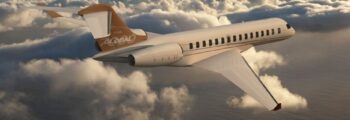 Gulfstream G400 en vol