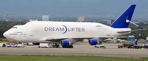 BOEING 747-400 DREAMLIFTER:: استئجار طائرة شحن البضائع 
