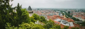 Panoramic,View,Of,A,City,,Cuers,,Var