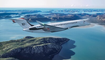 من هم المنافسون على Falcon 10X ؟