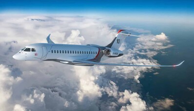 Dassault الطيران تطلق Falcon 10X ، أقوى طائراتها الخاصة