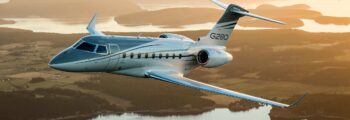 Citation Longitude en vol