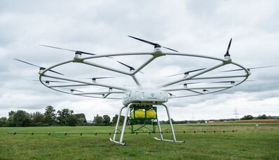 تأمل طائرة VoloDrone في إحداث ثورة في عالم النقل الزراعي