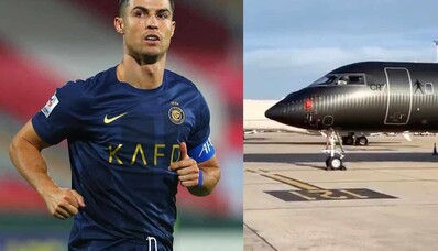 كريستيانو رونالدو يدلل نفسه بطائرة خاصة Global Express XRS: أقصى درجات الفخامة في السفر الجوي