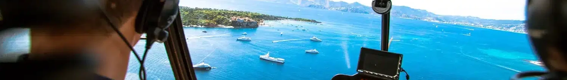 سان تروبيه - كان: نقل بطائرة هليكوبتر